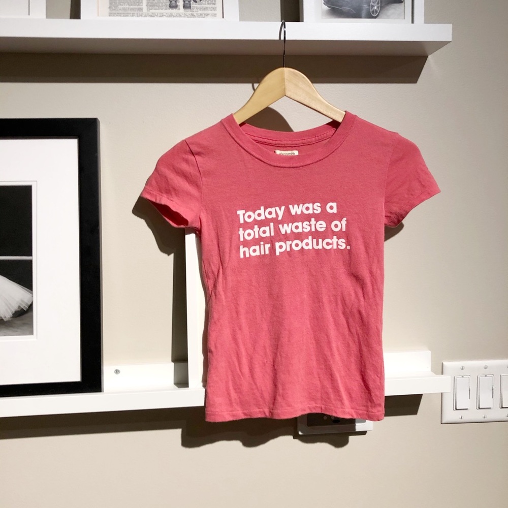 Abercrombie and Fitch Sassy Tee Junior Size L.